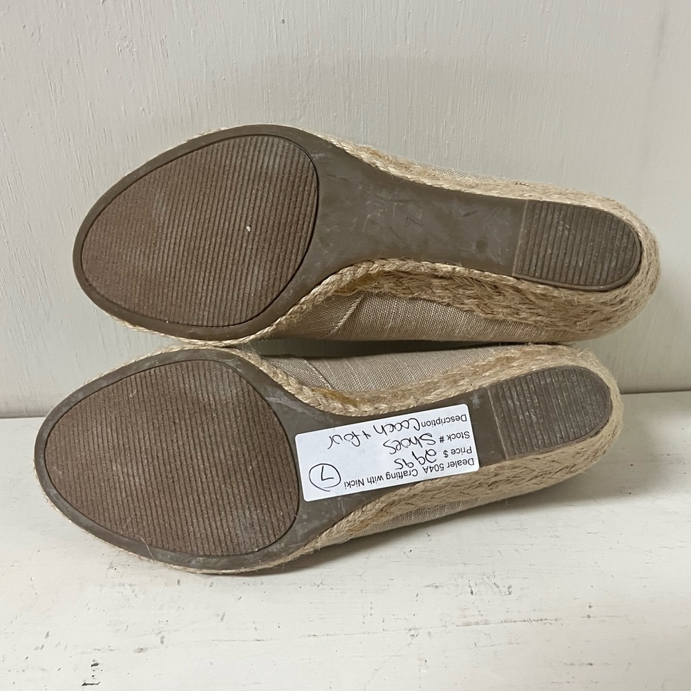 Beige Dress Sandals - Picture 3 of 4